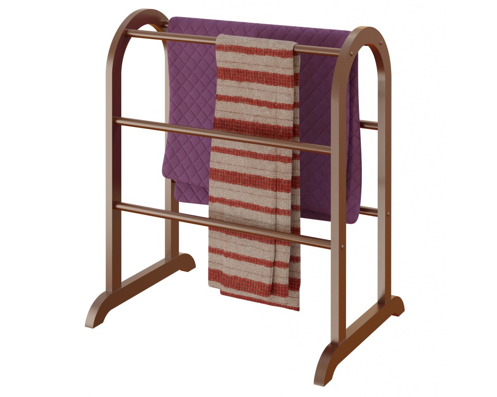 Eleanor Quilt Rack, 26' Wide, Walnut