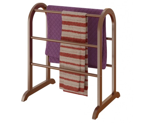 Eleanor Quilt Rack, 26' Wide, Walnut