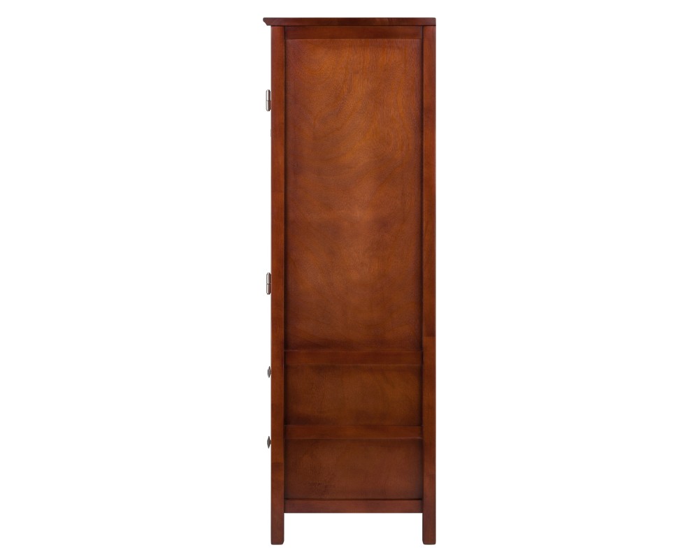 Brooke 3-Pc Jelly Cupboard Set, 47' High, 52' Wide, Walnut