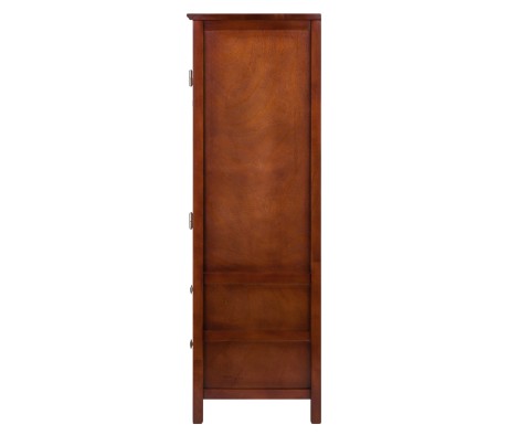 Brooke 3-Pc Jelly Cupboard Set, 47' High, 52' Wide, Walnut
