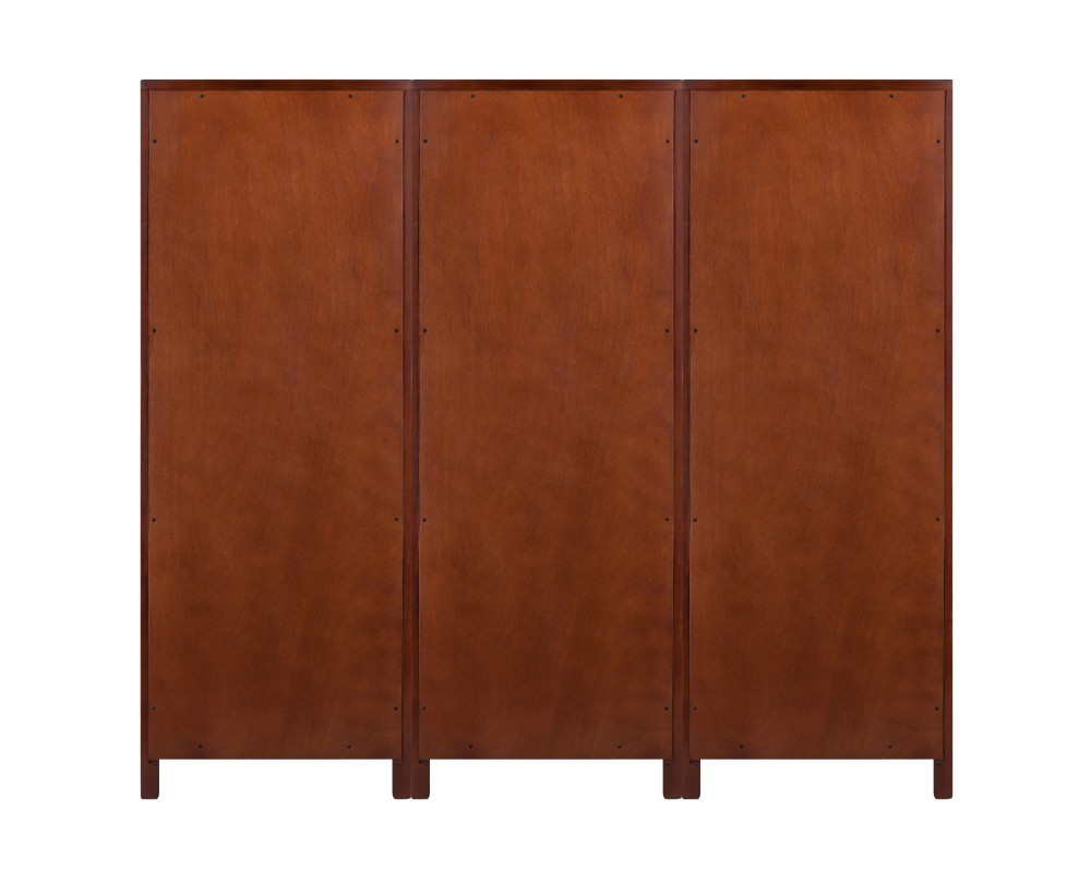 Brooke 3-Pc Jelly Cupboard Set, 47' High, 52' Wide, Walnut