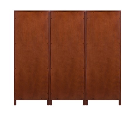Brooke 3-Pc Jelly Cupboard Set, 47' High, 52' Wide, Walnut