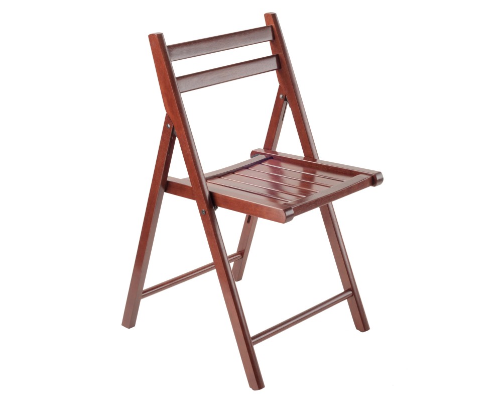 Robin 4-Pc Folding Chair Set, Walnut