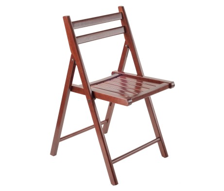 Robin 4-Pc Folding Chair Set, Walnut