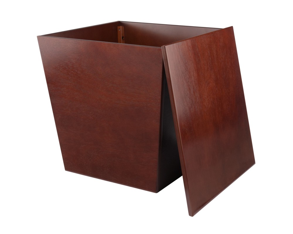 Mezo Storage Cube, 18' Wide, Walnut