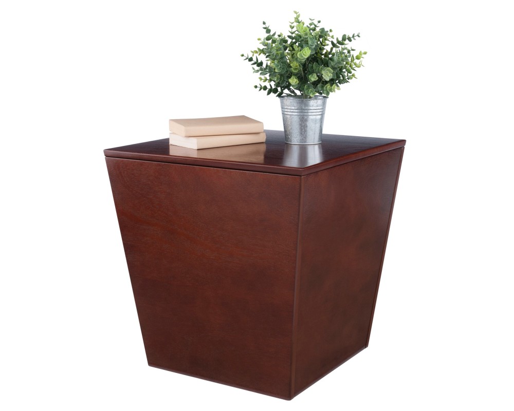 Mezo Storage Cube, 18' Wide, Walnut