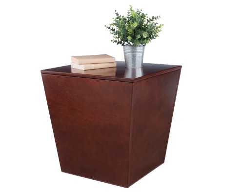 Mezo Storage Cube, 18' Wide, Walnut
