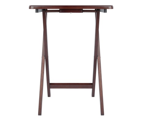 Alex 4-Pc Snack Tables, Walnut