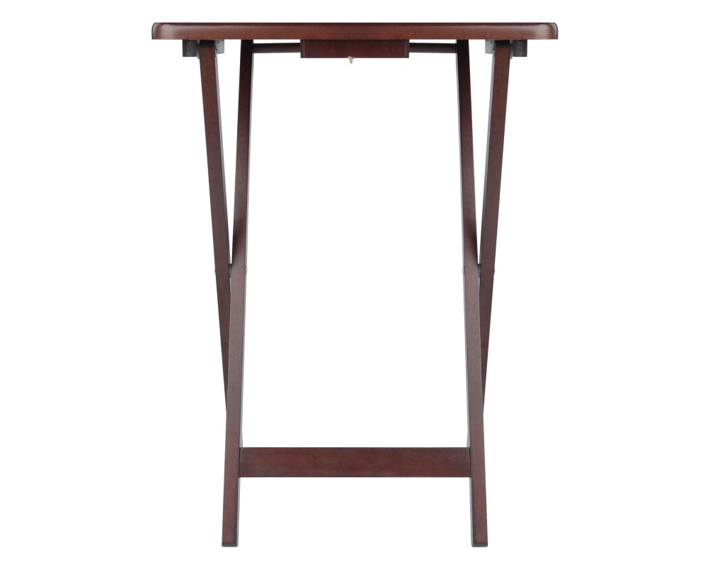 Alex 4-Pc Snack Tables, Walnut