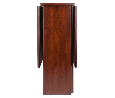 Clara Foldable Dining Table, 47' Wide, 30' High, Walnut