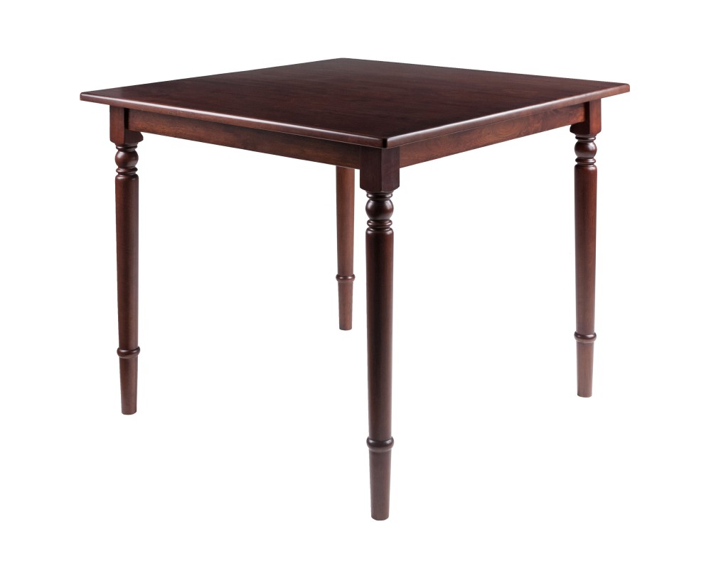 Mornay Square Dining Table, 36' Wide, Walnut