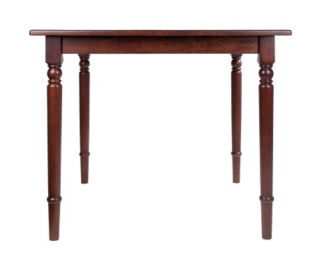 Mornay Square Dining Table, 36' Wide, Walnut