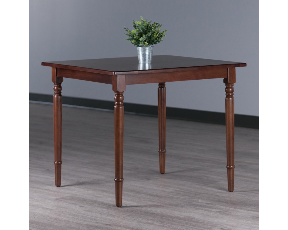 Mornay Square Dining Table, 36' Wide, Walnut