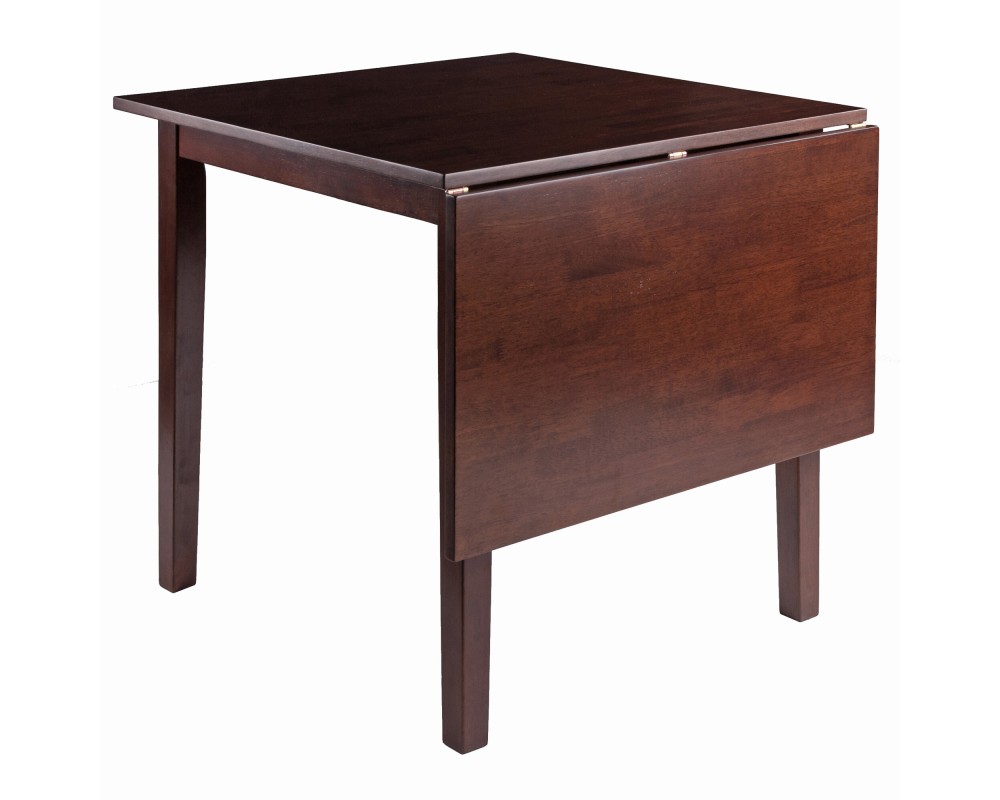 Perrone Extendable Dining Table, 48' Wide, Walnut