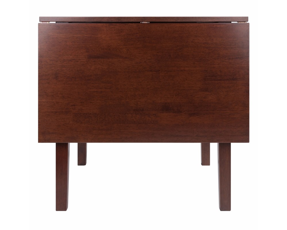 Perrone Extendable Dining Table, 48' Wide, Walnut