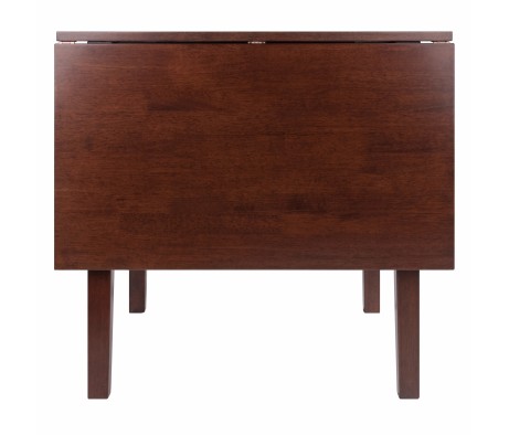 Perrone Extendable Dining Table, 48' Wide, Walnut