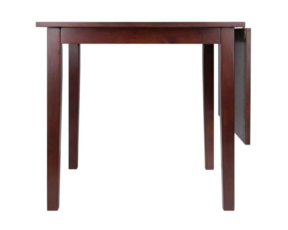 Perrone Extendable Dining Table, 48' Wide, Walnut