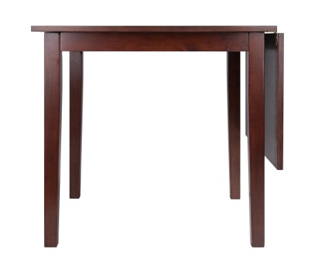 Perrone Extendable Dining Table, 48' Wide, Walnut