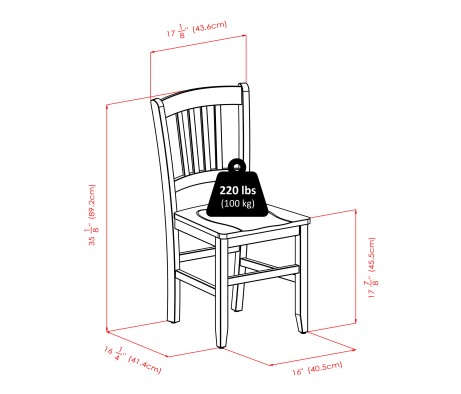 Perrone 3-Pc Drop Leaf Dining Table with 2 Slat Back Chairs, Walnut