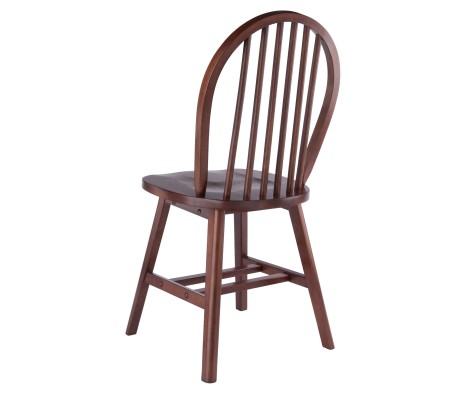 Windsor 2-Pc Chair Set, Walnut