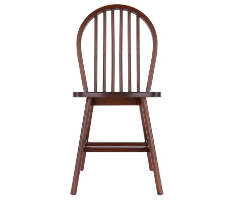 Windsor 2-Pc Chair Set, Walnut