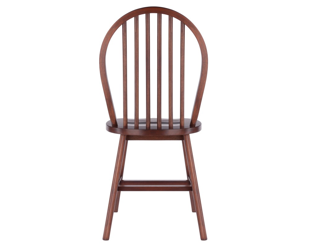 Windsor 2-Pc Chair Set, Walnut