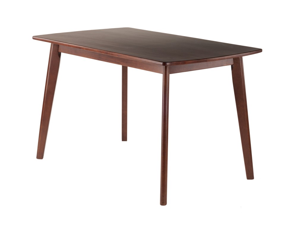 Shaye Dining Table, 47' Wide, 29' High, Walnut