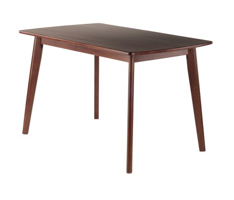 Shaye Dining Table, 47' Wide, 29' High, Walnut