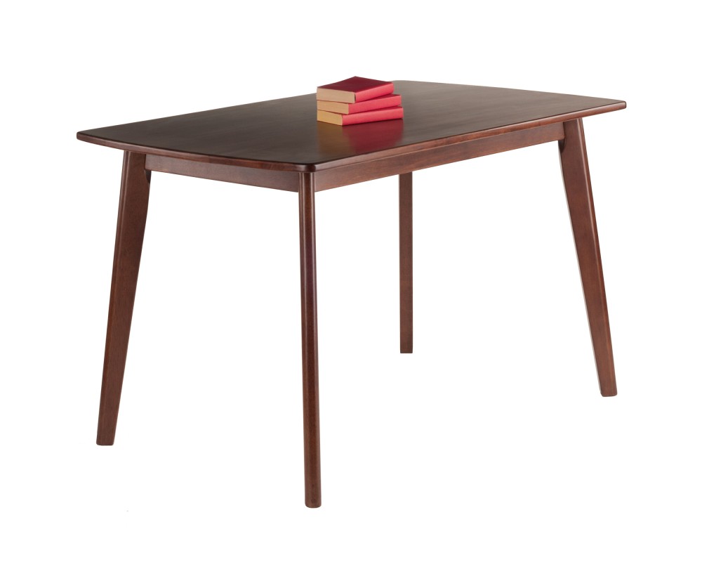 Shaye Dining Table, 47' Wide, 29' High, Walnut