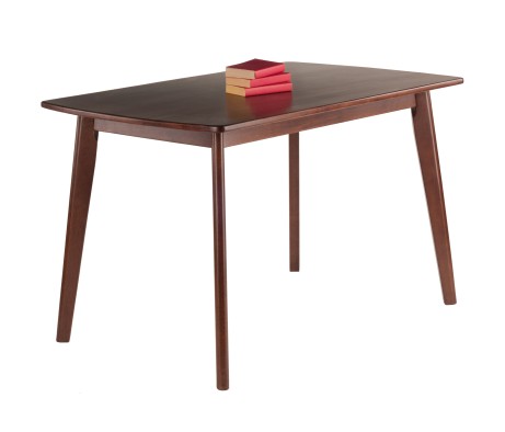 Shaye Dining Table, 47' Wide, 29' High, Walnut