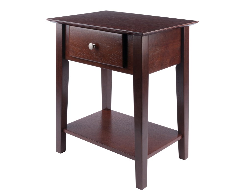 Rochester Nightstand, 25' High, 22' Wide, Walnut