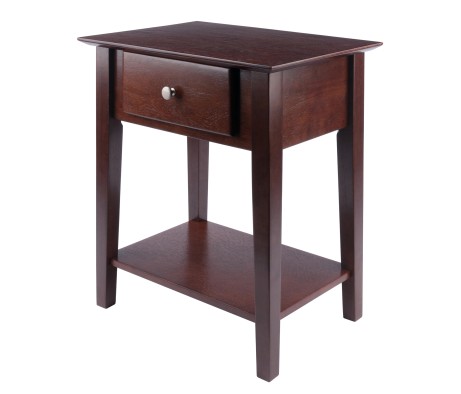 Rochester Nightstand, 25' High, 22' Wide, Walnut