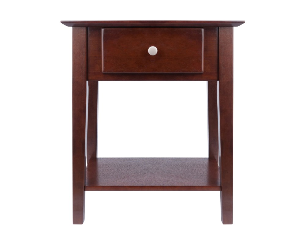 Rochester Nightstand, 25' High, 22' Wide, Walnut