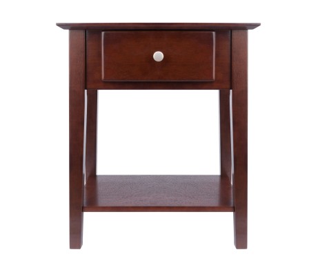 Rochester Nightstand, 25' High, 22' Wide, Walnut