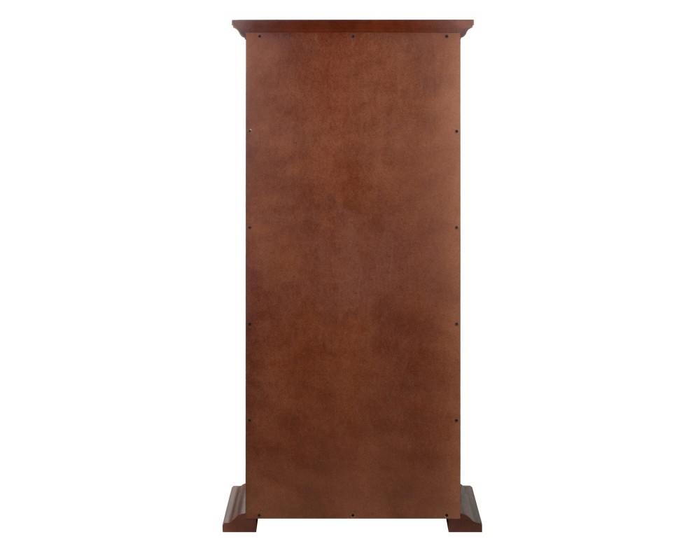 Holden Display Cabinet, 44' High, 22' Wide, Walnut