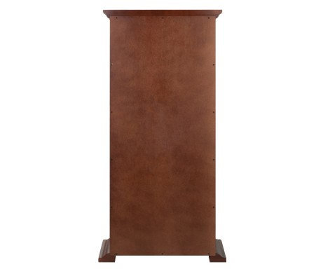 Holden Display Cabinet, 44' High, 22' Wide, Walnut