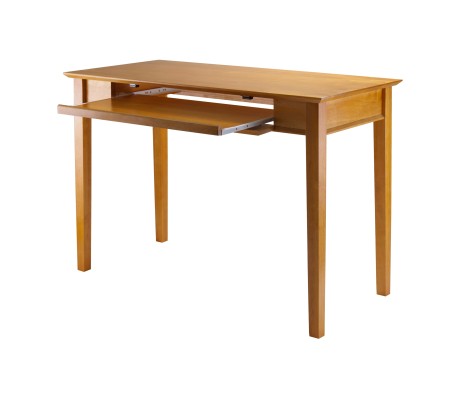 Studio Computer Desk, 29' Tall, 42' Wide, Honey