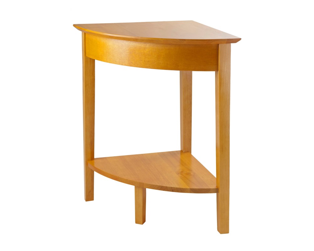 Studio Corner Table, 29' High, 20' Wide, Honey