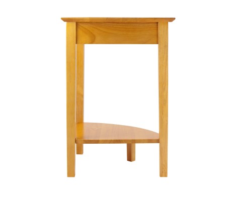 Studio Corner Table, 29' High, 20' Wide, Honey