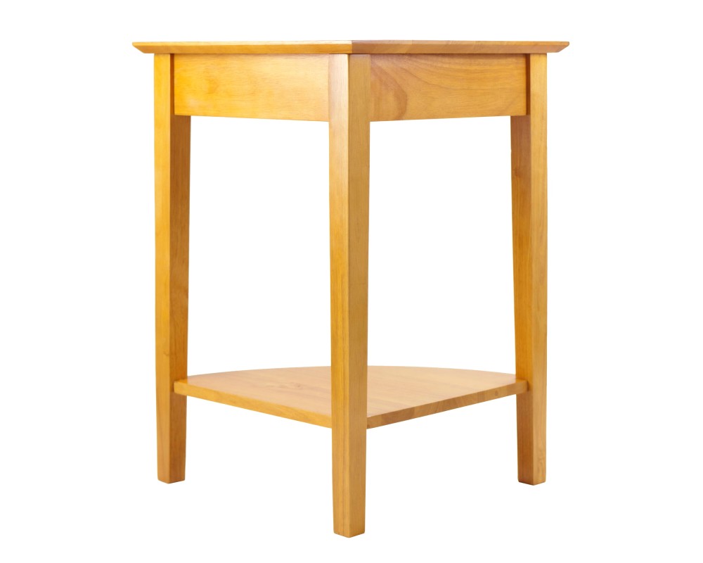 Studio Corner Table, 29' High, 20' Wide, Honey