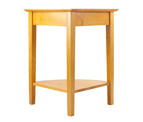 Studio Corner Table, 29' High, 20' Wide, Honey