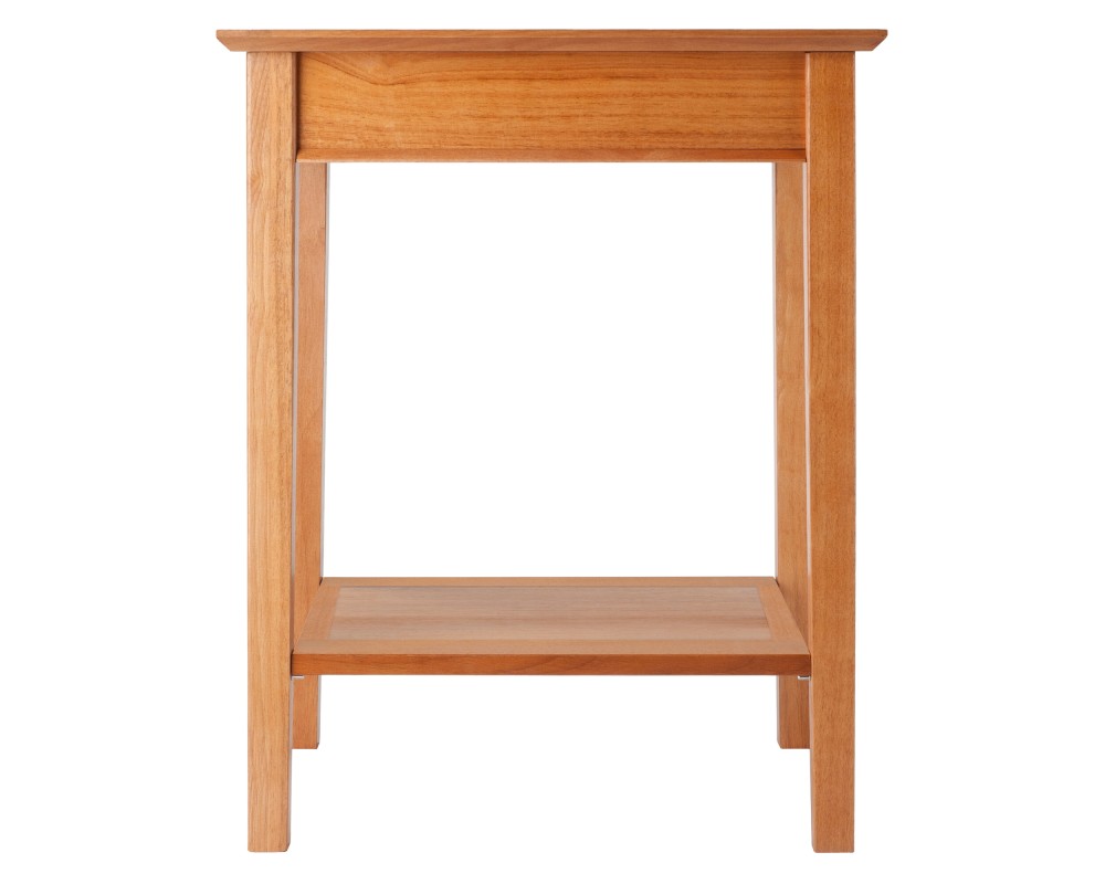 Studio End Table, 29' High, 23' Wide, Honey