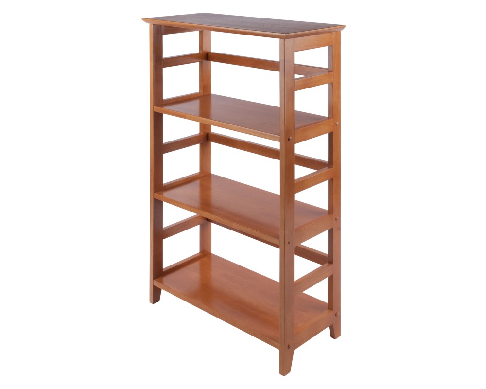 Studio Bookshelf, 4 Shelves, 42' Tall, 26' Wide, Honey