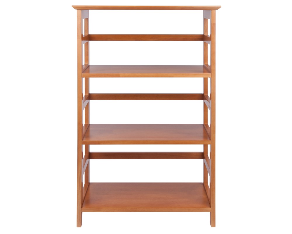 Studio Bookshelf, 4 Shelves, 42' Tall, 26' Wide, Honey