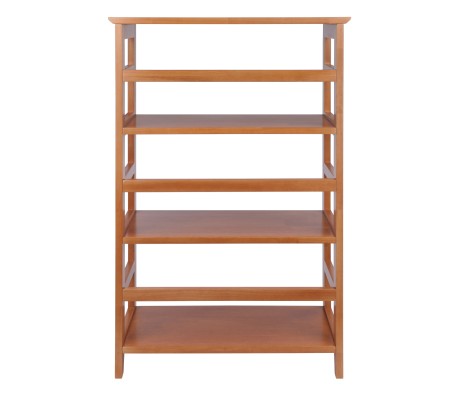 Studio Bookshelf, 4 Shelves, 42' Tall, 26' Wide, Honey
