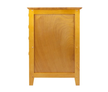 Studio File Cabinet, 4 Drawers, 29' Tall, 18' Wide, 20' Deep, Honey