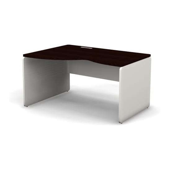 Left Chipboard Desk 140x100x73.5mm Accord Director